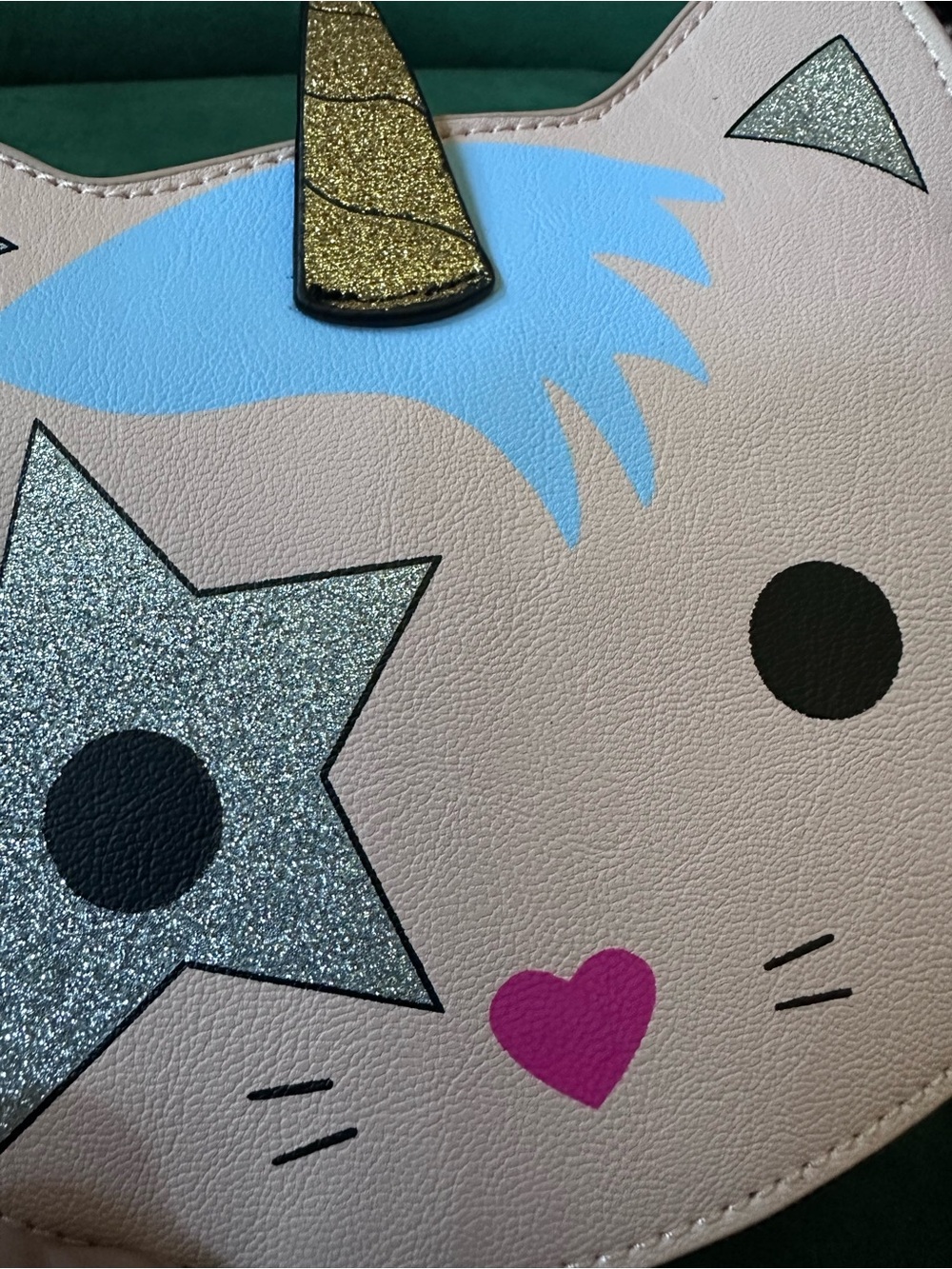 Luv Betsey Betsey Johnson Unicorn Cat Coin Purse - Picture 4 of 5